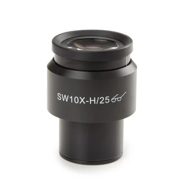 Euromex DI.6010 Super wide field SWF 10x/25 mm focusable eyepiece for Delphi-X Inverso, 30 mm diameter tube
