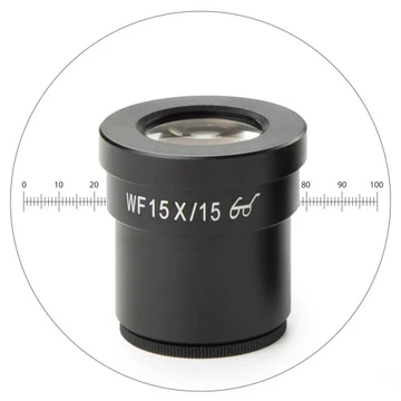 Euromex SB.6015-M HWF 15x/20 mm eyepiece with micrometer