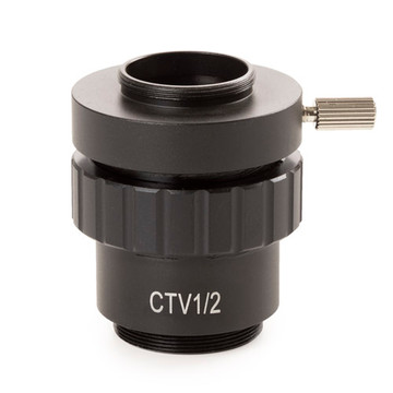 Euromex SB.9850 C-mount adapter with 0.50x lens for 1/2 inch cameras