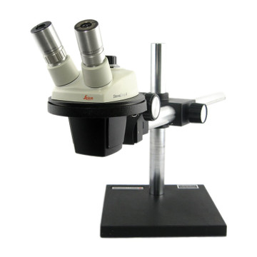 Leica Stereo Zoom 4 Microscope On Boom Stand with Rotatable ER Arm Leica Stereo Zoom 4 Microscope On Boom Stand with Rotatable ER Arm