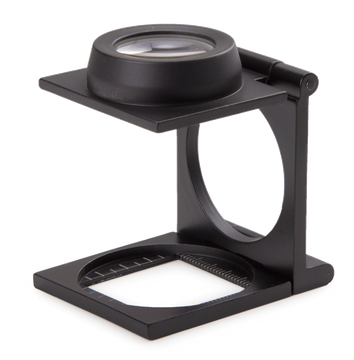 Euromex PB.5049 Linen tester, 25 x 25 mm, magnification 6x aplanatic lens