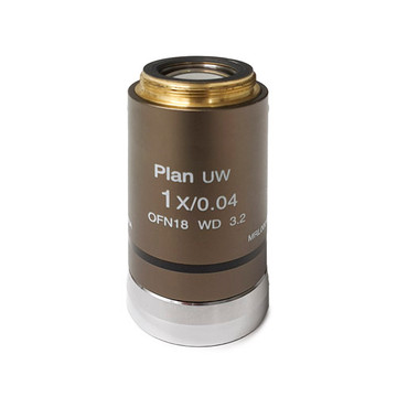 Euromex DX.7201 Infinity EIS 60 mm Plan PLi 1x/0.04 objective. M25. Working distance 3.2 mm