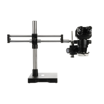 LX Microscopes by UNITRON VIP Binocular Stereo Zoom Microscope on Dual Ball-Bearing Boom Stand with LED-3000 Ring Light, 8x - 50x Magnification, ESD-Safe LX Microscopes by UNITRON VIP Binocular Stereo Zoom Microscope on Dual Ball-Bearing Boom Stand with LED-3000 Ring Light, 8x - 50x Magnification, ESD-Safe