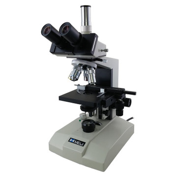 Meiji ML2100 Trinocular Microscope - Attached Mechanical Stage - Reconditioned Meiji ML2100 Trinocular Microscope - Attached Mechanical Stage - Reconditioned