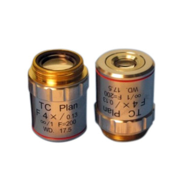 Meiji MA849 4x Plan Fluorescent Objective For TC Series Meiji MA849 4x Plan Fluorescent Objective For TC Series
