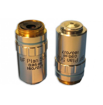 Meiji MA694 50x BF Semi Plan Achromat Oil Objective Meiji MA694 50x BF Semi Plan Achromat Oil Objective