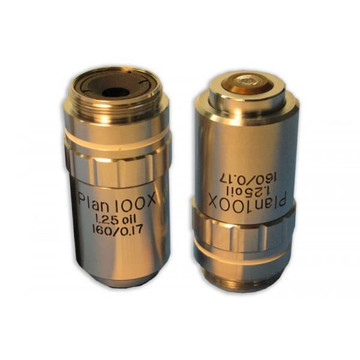 Meiji MA627 100x Plan Achromat Oil Objective Meiji MA627 100x Plan Achromat Oil Objective