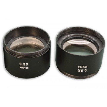 Meiji EM-30/AUX05 0.5X Auxiliary Lens - For EM-30 Series Meiji EM-30/AUX05 0.5X Auxiliary Lens - For EM-30 Series