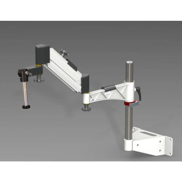 Meiji SAS-5 Articulating Arm Stand with Wall Mount, 20mm Drop Down Post & 37" Reach Meiji SAS-5 Articulating Arm Stand with Wall Mount, 20mm Drop Down Post & 37" Reach