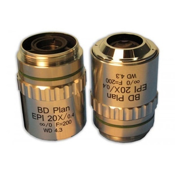 Meiji MA925 20x BD Plan Semi Apo Epi Objective for MC60, MC70, MT7500, MT8500, IM7500 Series Meiji MA925 20x BD Plan Semi Apo Epi Objective for MC60, MC70, MT7500, MT8500, IM7500 Series