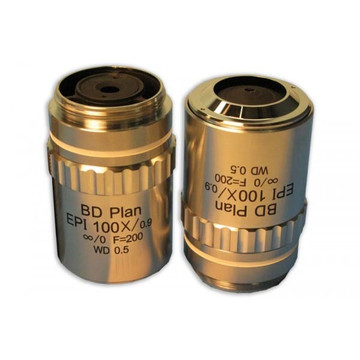 Meiji MA989 100x BD Plan Semi Apo Epi Objective for MC60, MC70, MT7500, MT8500, IM7500 Series Meiji MA989 100x BD Plan Semi Apo Epi Objective for MC60, MC70, MT7500, MT8500, IM7500 Series