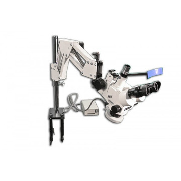 Meiji CREMZ-5TR Trinocular GEM Engraving Zoom Stereo Microscope on Articulating Arm Stand with Ring Fluorescent Illuminator, 7x - 90x Magnification Meiji CREMZ-5TR Trinocular GEM Engraving Zoom Stereo Microscope on Articulating Arm Stand with Ring Fluorescent Illuminator, 7x - 90x Magnification