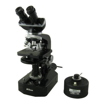 Nikon SKT Binocular Phase Microscope - Four Objectives, Illumination - Vintage Nikon SKT Binocular Phase Microscope - Four Objectives, Illumination - Vintage