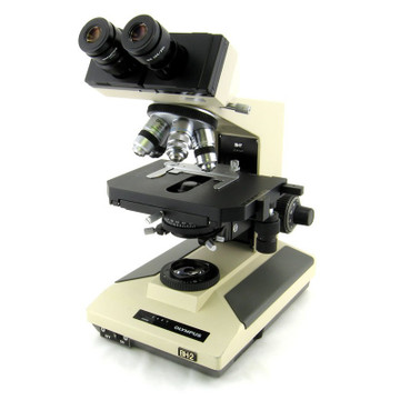 Olympus BH-2 (BHT) Microscope - Hematology Configuration - 4x, D Plan 10x, D Plan 20x, D Plan 50x oil, S Plan 100x - Reconditioned Olympus BH-2 (BHT) Microscope - Hematology Configuration - 4x, D Plan 10x, D Plan 20x, D Plan 50x oil, S Plan 100x - Reconditioned