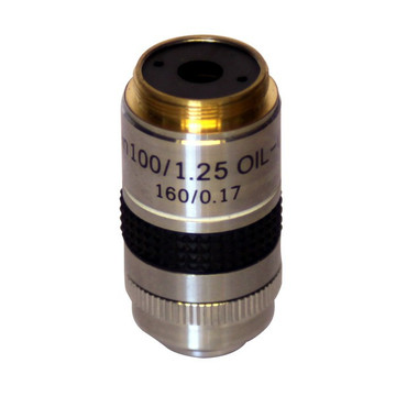 OPTIKA M-059 100x/1.25 W-PLAN Oil Objective with Iris Diaphragm For Darkfield OPTIKA M-059 100x/1.25 W-PLAN Oil Objective with Iris Diaphragm For Darkfield