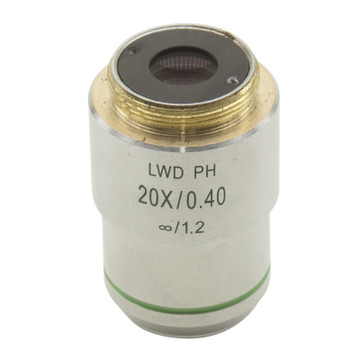 OPTIKA M-784N 20x/0.40 IOS LWD W-PLAN PH Objective For Phase Contrast OPTIKA M-784N 20x/0.40 IOS LWD W-PLAN PH Objective For Phase Contrast