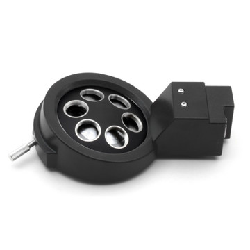 OPTIKA M-1043 Sextuple Motorized Nosepiece for RMS Objectives with DIC Slot OPTIKA M-1043 Sextuple Motorized Nosepiece for RMS Objectives with DIC Slot