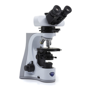 OPTIKA B-510POL Trinocular Polarizing Microscope with Transmitted Illumination OPTIKA B-510POL Trinocular Polarizing Microscope with Transmitted Illumination