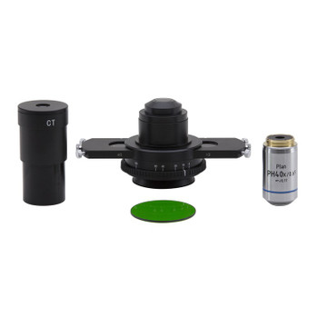 OPTIKA M-617.1NO Phase Contrast Set with IOS W-PLAN 40x Objective OPTIKA M-617.1NO Phase Contrast Set with IOS W-PLAN 40x Objective