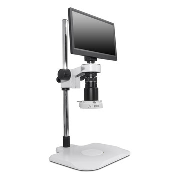 Scienscope MAC3-PK1-E2D, MAC3 HD Compact Video System on Extended Post Stand with Diffused Compact LED Ring Light Scienscope MAC3-PK1-E2D, MAC3 HD Compact Video System on Extended Post Stand with Diffused Compact LED Ring Light