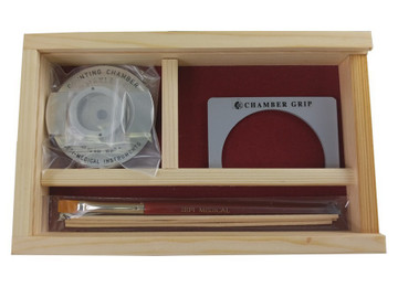 Makler Counting Chamber with Gridless Cover Glass Makler Counting Chamber with Gridless Cover Glass