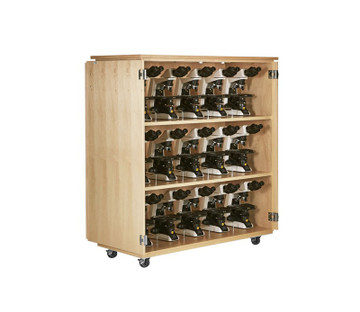 Mobile Microscope Cabinet - 54"W x 24"D x 64-1/4"H Mobile Microscope Cabinet - 54"W x 24"D x 64-1/4"H