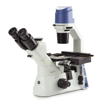 Euromex OX.2053-PL, Inverted Oxion Inverso Brightfield Microscope, Plan IOS Objectives, Trinocular, Mechanical Stage Euromex OX.2053-PL, Inverted Oxion Inverso Brightfield Microscope, Plan IOS Objectives, Trinocular, Mechanical Stage
