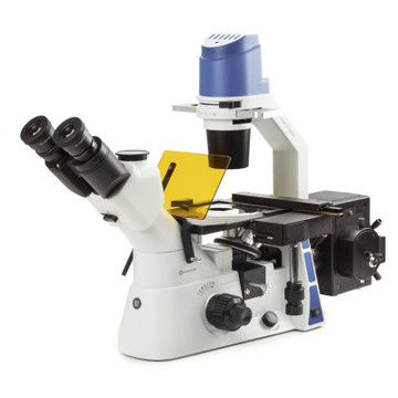 Euromex OX.2253-PLF, Inverted Oxion Inverso Fluorescence Microscope, 2 Positions, Plan Fluarex IOS Objectives Euromex OX.2253-PLF, Inverted Oxion Inverso Fluorescence Microscope, 2 Positions, Plan Fluarex IOS Objectives