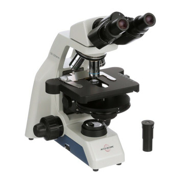 microscope with reticle
