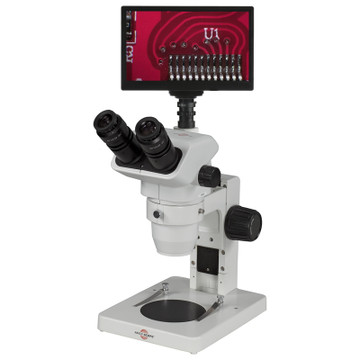 ACCU-SCOPE 3076-LED-E Stereo Digital LCD Microscope Package - New York  Microscope Company