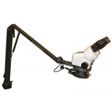 Meiji EMZ-5 on FA-5 Articulated Arm Stand with Built-in LED Ring Light Meiji EMZ-5 on FA-5 Articulated Arm Stand with Built-in LED Ring Light
