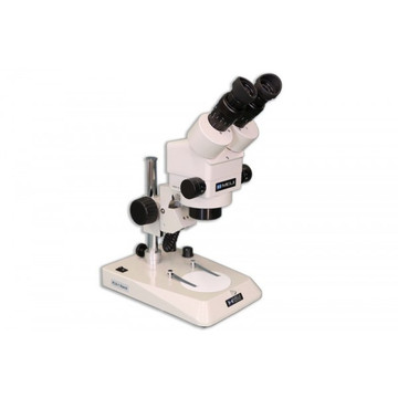 Meiji EMZ-13 on PLS Stand, 10x - 70x Magnification, LED Illumination Meiji EMZ-13 on PLS Stand, 10x - 70x Magnification, LED Illumination