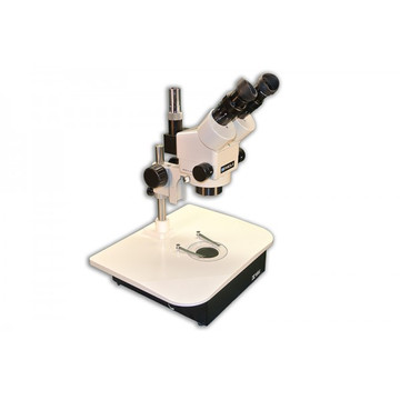 Meiji EMZ-8TR Trinocular Zoom Stereo Microscope on BD-M-LED Stand, 7x - 45x Magnification, LED Illumination Meiji EMZ-8TR Trinocular Zoom Stereo Microscope on BD-M-LED Stand, 7x - 45x Magnification, LED Illumination