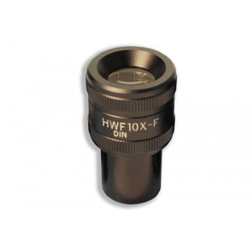 Meiji MA413CF DIN HWF10X-FC Eyepiece with Cross-Line Reticle and Lock Down Screw, Single Meiji MA413CF DIN HWF10X-FC Eyepiece with Cross-Line Reticle and Lock Down Screw, Single