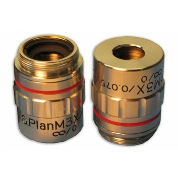 Meiji MA390 3x S Plan Brightfield Metallurgical Objective Meiji MA390 3x S Plan Brightfield Metallurgical Objective