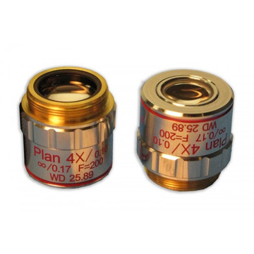 Meiji MA935 4x Strain Free Plan Polarizing Objective for Transmitted Light Meiji MA935 4x Strain Free Plan Polarizing Objective for Transmitted Light
