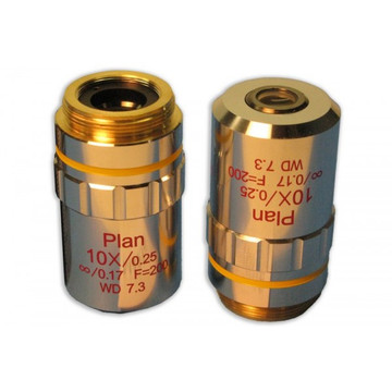 Meiji MA936 10x Strain Free Plan Polarizing Objective for Transmitted Light Meiji MA936 10x Strain Free Plan Polarizing Objective for Transmitted Light