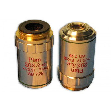 Meiji MA937 20x Strain Free Plan Polarizing Objective for Transmitted Light Meiji MA937 20x Strain Free Plan Polarizing Objective for Transmitted Light