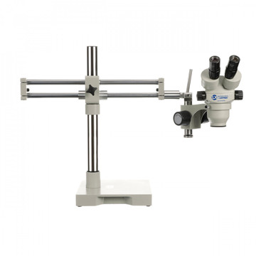 LX Microscopes by UNITRON 23714RB System 273 Binocular Stereo Zoom Microscope on Dual Ball-Bearing Boom Stand LX Microscopes by UNITRON 23714RB System 273 Binocular Stereo Zoom Microscope on Dual Ball-Bearing Boom Stand