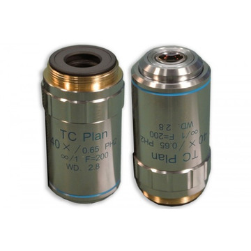 Meiji MA828, 40x TC Plan Phase LWD Objective Meiji MA828, 40x TC Plan Phase LWD Objective
