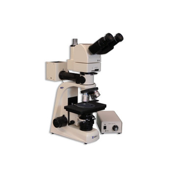 Meiji MT8530EH Ergonomic Trinocular Metallurgical Microscope, Halogen Illumination, Brightfield/Darkfield Meiji MT8530EH Ergonomic Trinocular Metallurgical Microscope, Halogen Illumination, Brightfield/Darkfield
