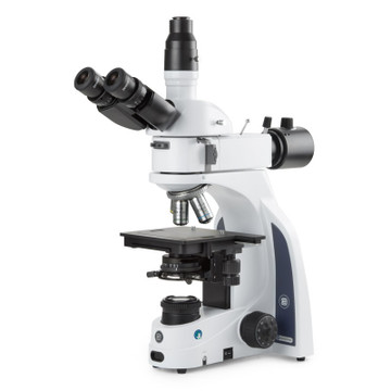 Euromex IS.1053-PLMi, iScope Trinocular Metallurgical Microscope with Reflected & Transmitted Illumination Euromex IS.1053-PLMi, iScope Trinocular Metallurgical Microscope with Reflected & Transmitted Illumination