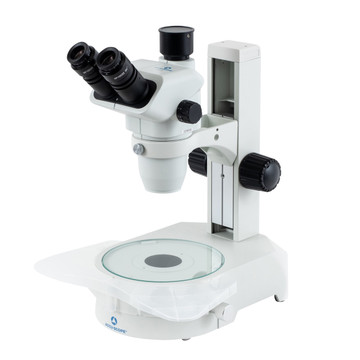 ACCU-SCOPE 3076-DIA Trinocular Zoom Stereo Microscope on LED Diascopic Stand, 6.7x - 45x Magnification ACCU-SCOPE 3076-DIA Trinocular Zoom Stereo Microscope on LED Diascopic Stand, 6.7x - 45x Magnification