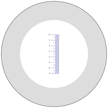 Brinell Reticle, 7mm/70 Divisions Brinell Reticle, 7mm/70 Divisions