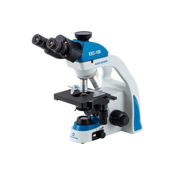 ACCU-SCOPE EXC-103 Trinocular Student Microscope, 1000x Magnification, Rechargeable ACCU-SCOPE EXC-103 Trinocular Student Microscope, 1000x Magnification, Rechargeable