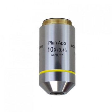 ACCU-SCOPE 500-3174-APO 10x Plan APO Objective for EXC-500 Series, Infinity Corrected ACCU-SCOPE 500-3174-APO 10x Plan APO Objective for EXC-500 Series, Infinity Corrected