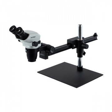 UNITRON 13502 Z645 Binocular Stereo Zoom Microscope on Gliding Boom Stand, 6.7x - 45x Magnification UNITRON 13502 Z645 Binocular Stereo Zoom Microscope on Gliding Boom Stand, 6.7x - 45x Magnification