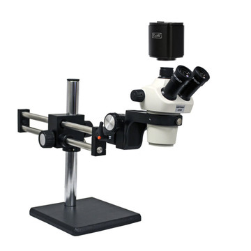 UNITRON Z730 Zoom Stereo Digital Microscope Package on Ball Bearing Boom Stand UNITRON Z730 Zoom Stereo Digital Microscope Package on Ball Bearing Boom Stand