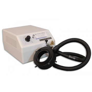 Meiji FL-5000-US-RB Annular LED Fiber Optic Illuminator, 66mm Annular Meiji FL-5000-US-RB Annular LED Fiber Optic Illuminator, 66mm Annular