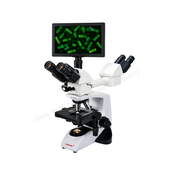 Labomed Lx500 LED Dual View HD Digital LCD Teaching Microscope Package